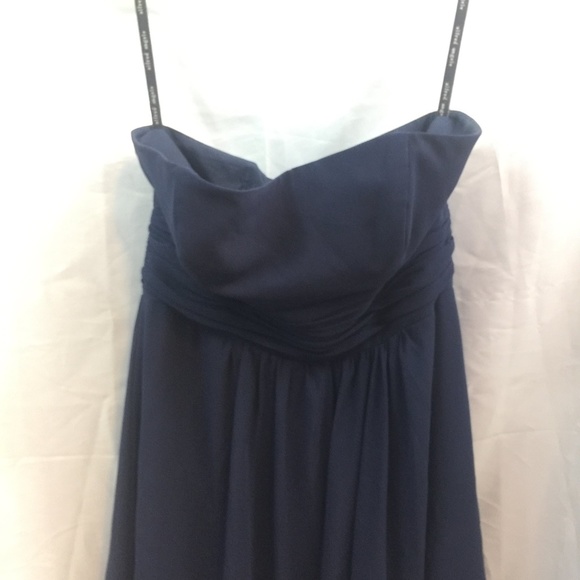 Alfred Angelo Dresses & Skirts - **Strapless Navy Blue Bridesmaid Dress